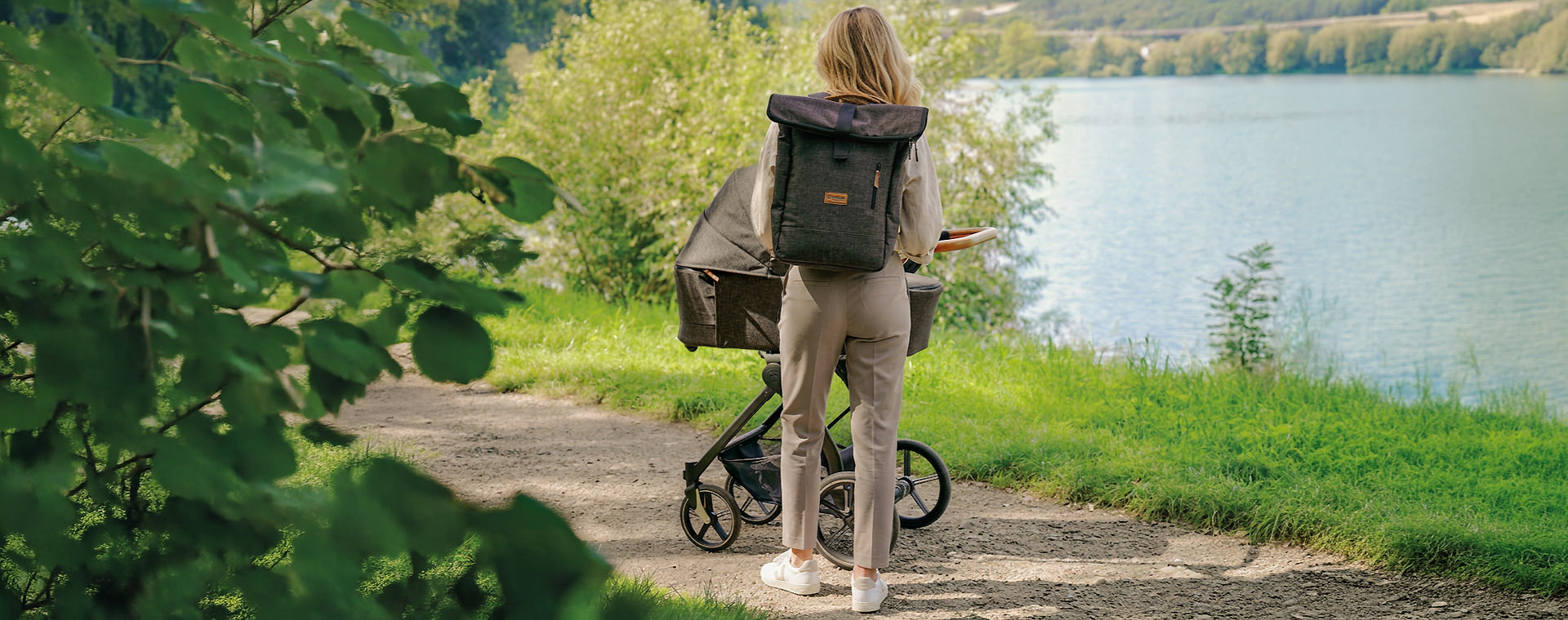 Wickeltaschen und Wickelrucksäcke von Gesslein
