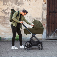FX4 Soft+ Swing mit Panorama Lyx im Set mit schwarzem Gestell ohne Handbremse
