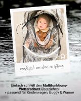 Wetterschutz mit Reflektoren