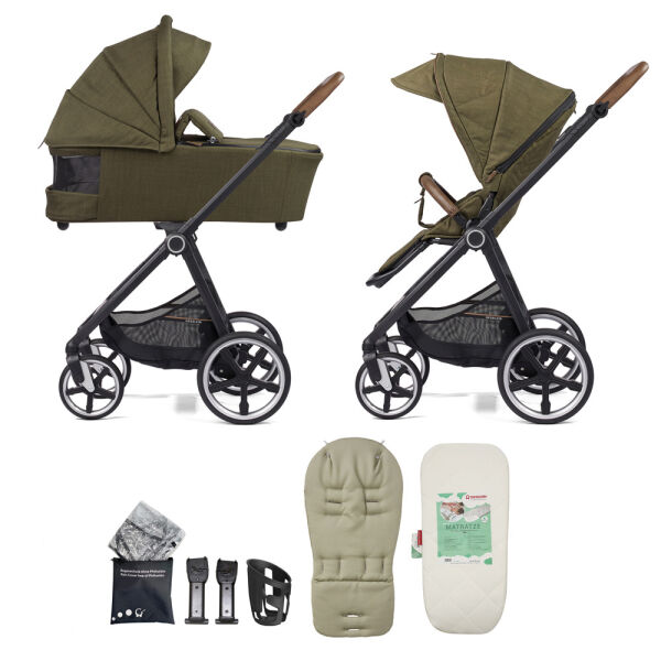 Kinderwagen-Set Fusion inklusive Babywanne Lyx