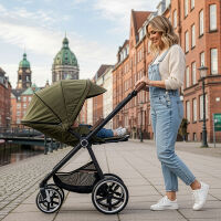 Kinderwagen-Set Fusion inklusive Babywanne Lyx