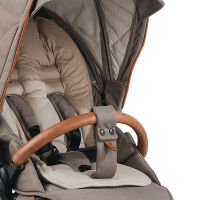 Kinderwagen-Set Fusion inklusive Babywanne Lyx Design 387387 taupe