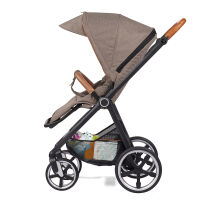 Kinderwagen-Set Fusion inklusive Babywanne Lyx Design 387387 taupe