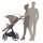 Kinderwagen-Set Fusion inklusive Babywanne Lyx Design 387387 taupe