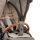 Kinderwagen-Set Fusion inklusive Babywanne Lyx Design 387387 taupe