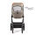 Kinderwagen-Set Fusion inklusive Babywanne Lyx Design 387387 taupe