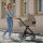 Kinderwagen-Set Fusion inklusive Babywanne Lyx Design 387387 taupe