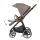 Kinderwagen-Set Fusion inklusive Babywanne Lyx Design 387387 taupe
