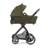 FX4 Set Swing mit Panorama Lyx, Gestell schwarz/tabak, Design 651651 moosgrün