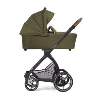 FX4 Set Swing mit Panorama Lyx, Gestell schwarz/tabak, Design 651651 moosgrün