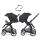 FX4 Set Swing mit Panorama Lyx, Gestell schwarz/tabak, Design 651651 moosgrün