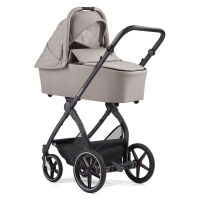 FX4 Set Swing mit Panorama Lyx, Gestell schwarz, Design 688688 Grau Elegance