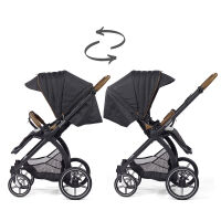 FX4 Soft+ Swing mit Panorama Relax im Set mit schwarzem Gestell ohne Handbremse 688688