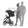 FX4 Soft+ Swing mit Panorama Relax im Set mit schwarzem Gestell ohne Handbremse 688688
