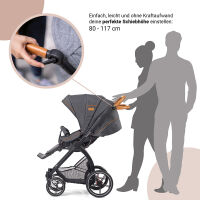 FX4 schwarz /cognac Tragetasche C2 350350  dark olive