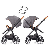 INDY M2 Set Swing mit Panorama Relax, Design 559559 grau meliert