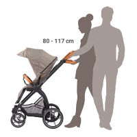 Kinderwagen-Set FX4 Style Design 387387, taupe