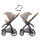 Kinderwagen-Set FX4 Style Design 387387, taupe
