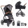 Kinderwagen-Set FX4 Style Design 388388, schwarz