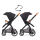 Kinderwagen-Set FX4 Style Design 388388, schwarz