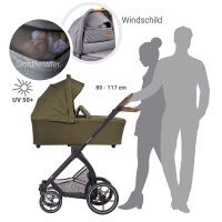 Kinderwagen-Set FX4 Style Design 389389, moosgrün
