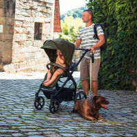 Kinderwagen-Set FX4 Style Design 389389, moosgrün