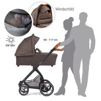 Kinderwagen-Set FX4 Style Design 490490, mokka