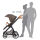 Kinderwagen-Set FX4 Style Design 490490, mokka