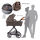 Kinderwagen-Set FX4 Style Design 490490, mokka