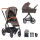 Kinderwagen-Set FX4 Style Design 490490, mokka