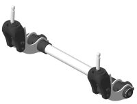 Wechselachse Air+ 12mm kurz ohne Räder - elox