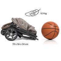 Buggyeinhang F4 Kinderwagen Version 3 schwarz