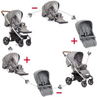 Buggyeinhang F4 Kinderwagen Version 3 schwarz