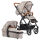 FX4 Soft+ Swing mit Panorama Relax im Set mit schwarzem Gestell ohne Handbremse