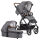 FX4 Soft+ Swing mit Panorama Relax im Set mit schwarzem Gestell ohne Handbremse