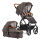 FX4 Soft+ Swing mit Panorama Relax im Set mit schwarzem Gestell ohne Handbremse