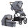 FX4 Soft+ Swing mit Panorama Relax im Set mit schwarzem Gestell ohne Handbremse