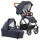 FX4 Soft+ Swing mit Panorama Lyx im Set mit schwarzem Gestell ohne Handbremse